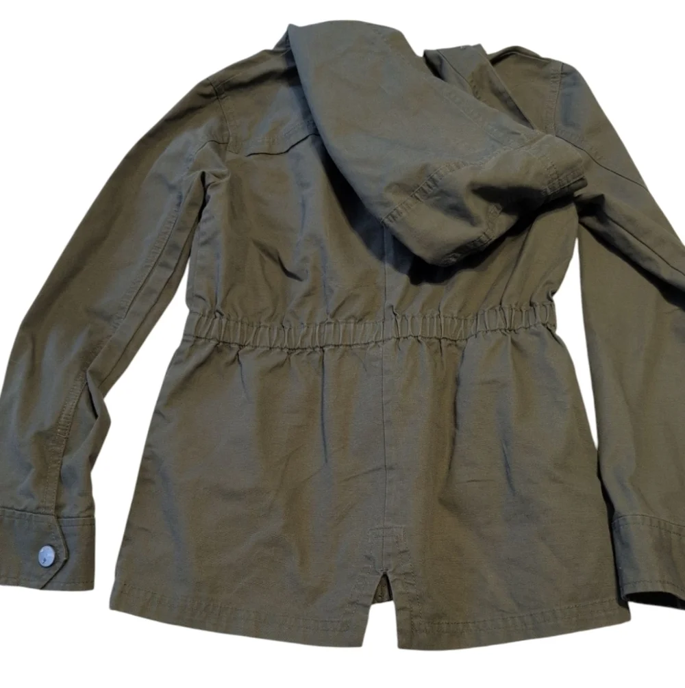 Gap Olive Green Hooded Jacket Size XL